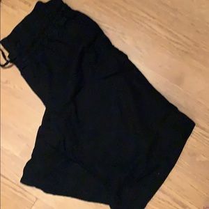 Old Navy Black Linen Pants